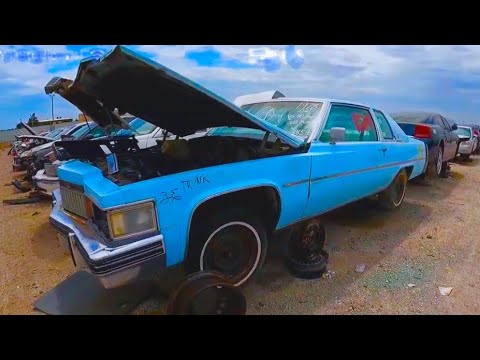 I FOUND A PIMPED OUT CADILLAC AT THE JUNKYARD