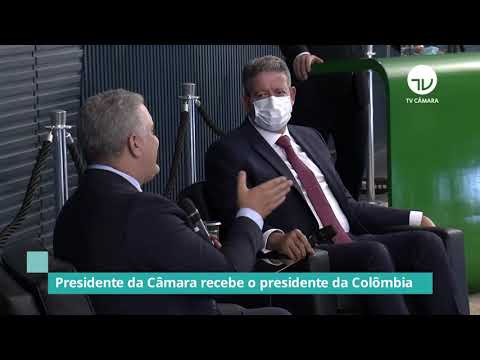 Lira recebe presidente da Colômbia e destaca parceria entre os dois países - 19/10/2021