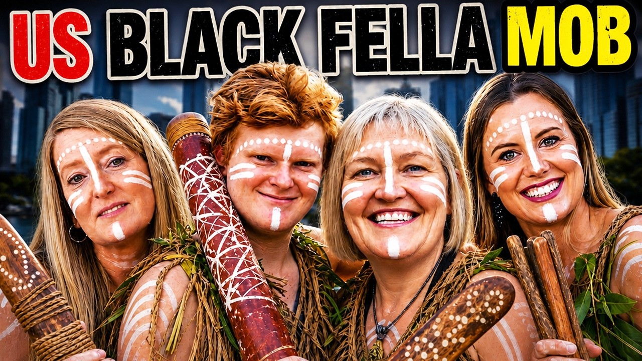 White People Are Identifying as Aboriginal 🦘 And It's WORKING 💥