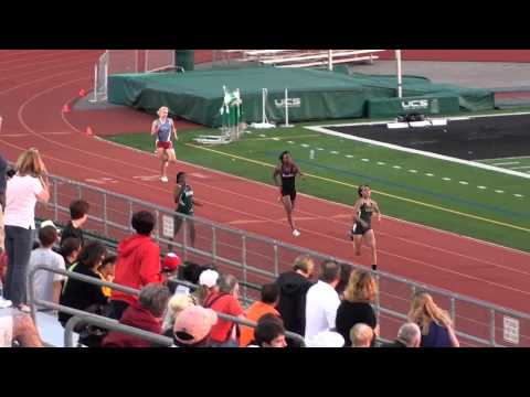 2012 OHHSA Div 1 SW District Prelims - Girls 200m Run (heat 1/4)