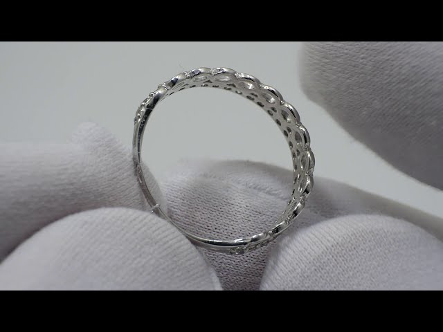 Срібна каблучка 6кю Відео огляд