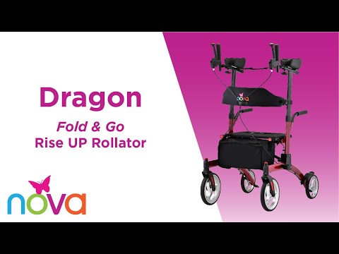 Dragon Fold & Go Rise UP Rollator 4802