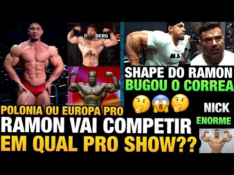 RAMON VAI COMPETIR NO EUROPA PRO E NA POLONIA !? - CORREA SE IMPRESSIONOU - NICK ESTA ENORME E MAIS