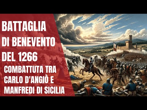 Battaglia di Benevento del 1266. Una battaglia combattuta tra Carlo d'Angiò e Manfredi di Sicilia