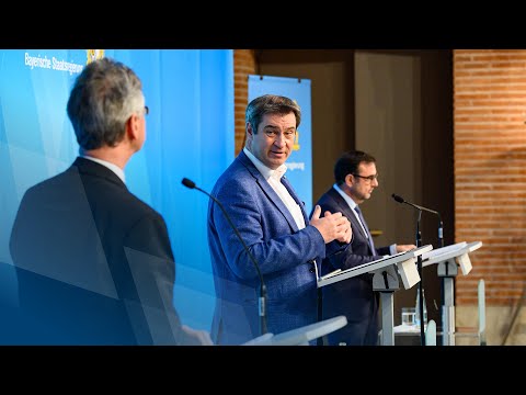 Video in Gebärdensprache: Pressekonferenz zur Corona-Pandemie (07. April 2021) - Bayern