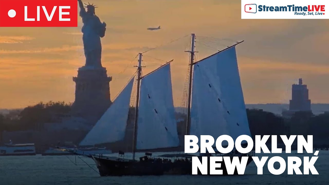 Live webcam view of Waterfront Museum Harbor Cam, Red Hook