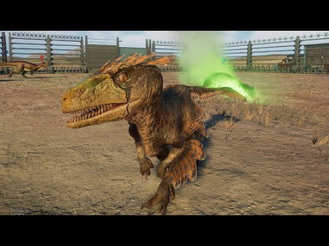 New Skin For Feathered Deinonychus - Jurassic World Evolution 2 Mods