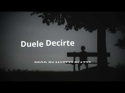 💔 Duele Decirte Adiós  | Instrumental Rap Romantico | SaD