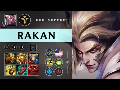 Rakan Support vs Braum - NA Challenger Patch 26.02