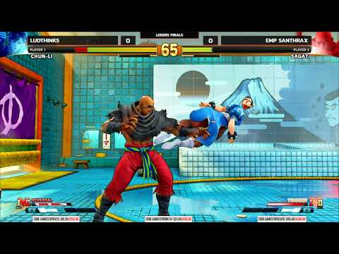 [SFVCE] Losers Final - Ludthinks (Chun-Li) vs Santhrax (Sagat) - NLBC 202