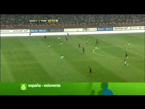 Guoan 0 - 2 FC Barcelona Gol de Nolito