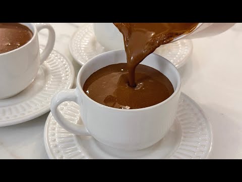 CHOCOLATE QUENTE CREMOSO E ECONÔMICO | SEM AMIDO E SEM CHOCOLATE EM BARRA | Gabriel Freitas