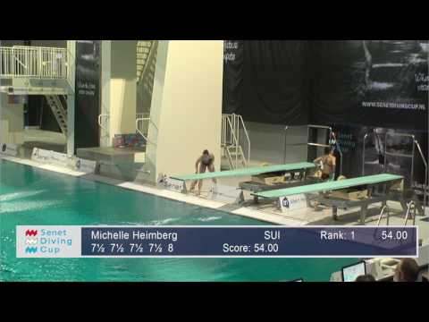 Senet Diving Cup 2017, Women 1m Open, Final
