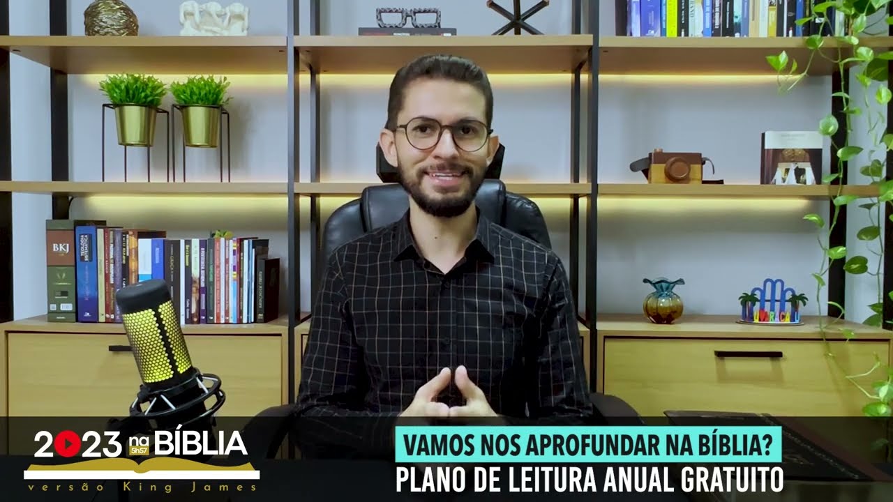 Plano de leitura Bíblia anual 2023 - Gratuito