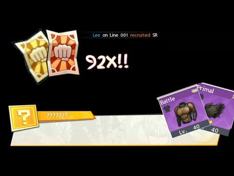 One Punch Man: The Strongest | Gacha Ticket 92x | How to obtain purple gears