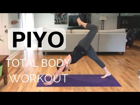 60 MIN Total Body Workout PiYO #64 | Yoga Flow at Home No Equipment Low Impact