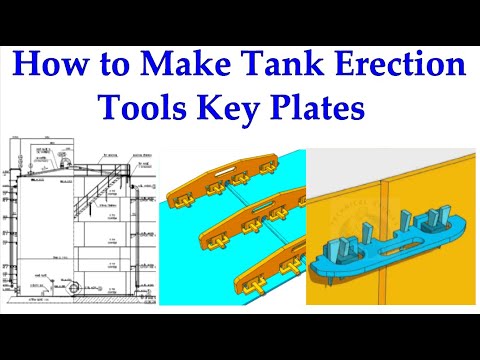 API 650 How to make a Low cost KEYPLATE for storage tank fabrication and erection TUTORIAL