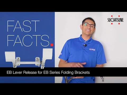 Fast Facts: EB Lever Release for EB-Series Folding Brackets
