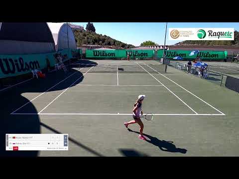 Matilde Morais (POR) vs. Ziva Falkner (SLO), R1 main draw Santarém Ladies Open