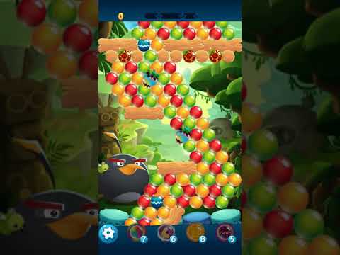 Angry Birds POP Bubble Shooter - Level 94. Gameplay Android walkthrough