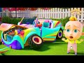 Monster Car Is Breaking Down Nursery Rhymes For Kids Happy Tots