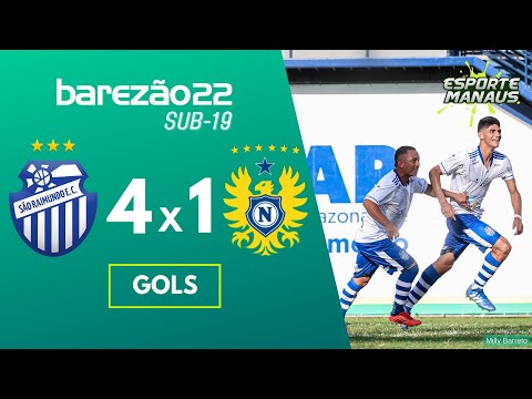 SÃO RAIMUNDO 4 X 1 NACIONAL | GOLS | 1ª RODADA DO AMAZONENSE SUB-19 2022