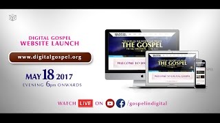 Digital Gospel Website - www.digitalgospel.org Demo || Grand Launch On May 18 2017