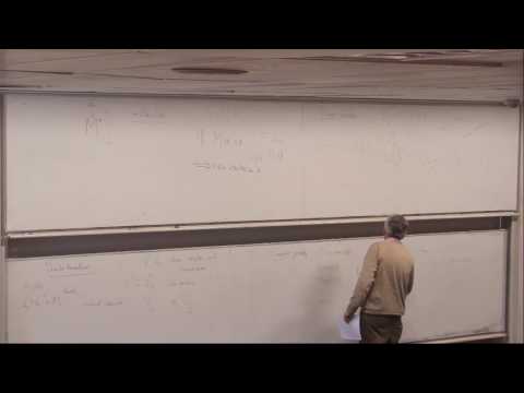 Mathematical Aspects of Gauge Theory Lecture 7 (28 February 2017) Sir Simon Donaldson