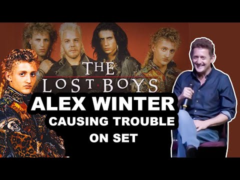 The Lost Boys Star Alex Winter Causes Trouble on Set