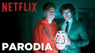 TIPI DA NETFLIX - PARODIA CASA DI CARTA 4 - iPantellas