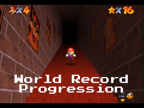 World Record Progression: Super Mario 64 any% Video