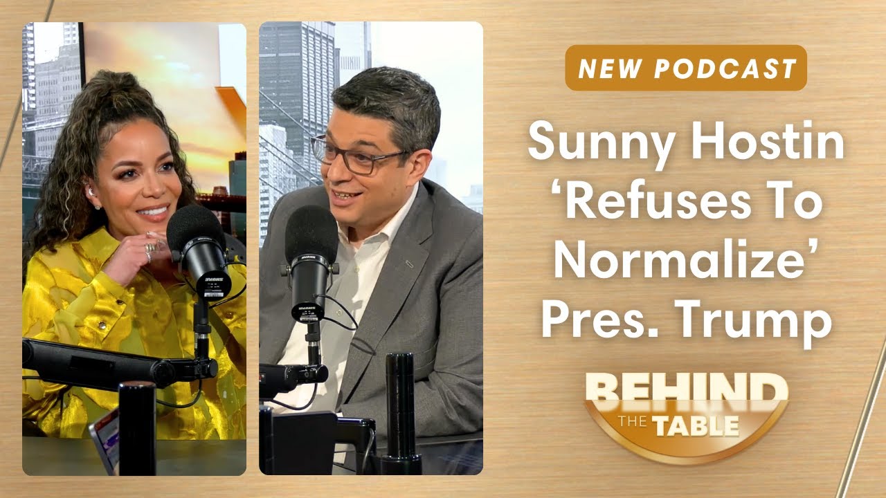 Sunny Hostin On Trump's Second Inauguration: 'I Refuse to Normalize This' | Behind the Table, 1.21