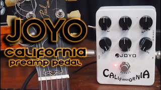 Video thumbnail for Joyo California sound Preamp Pedal JF-15 by Guitar Learner