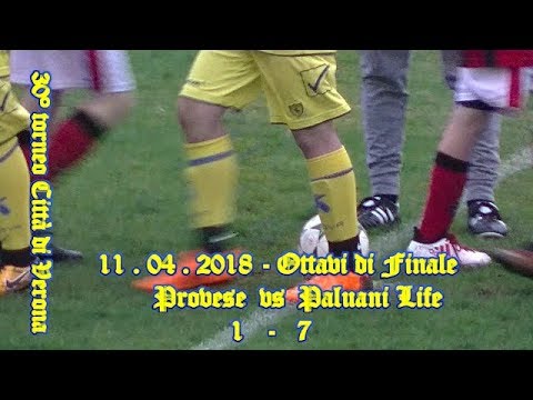 PALUANI LIFE 2005 - 30° “CITTA’ DI VERONA” – OTTAVI DI FINALE – PROVESE vs PALUANI LIFE – 11.04.2018