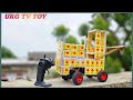 How To Make Matchbox Diy Tractor Toy At Home Mini Toy Tractor Rc Motor Children Toy