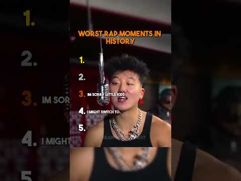 Worst Rap Moments In History #rap #rapbattle #ranking #daveblunts #shorts