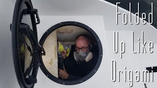 Onboard Lifestyle ep.46 Locker Reveal, Steering & 60 mph Wind!!