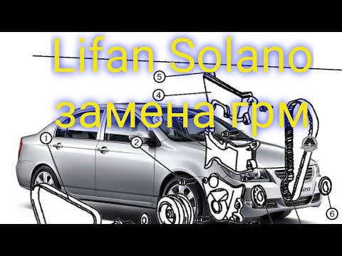 Lifan Solano меняем грм