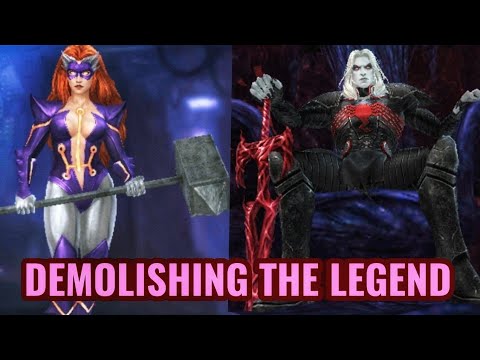 TITANIA CLEARING KNULL STAGE 9 / 100 SECONDS / MARVEL FUTURE FIGHT #mff #f2p #wbl