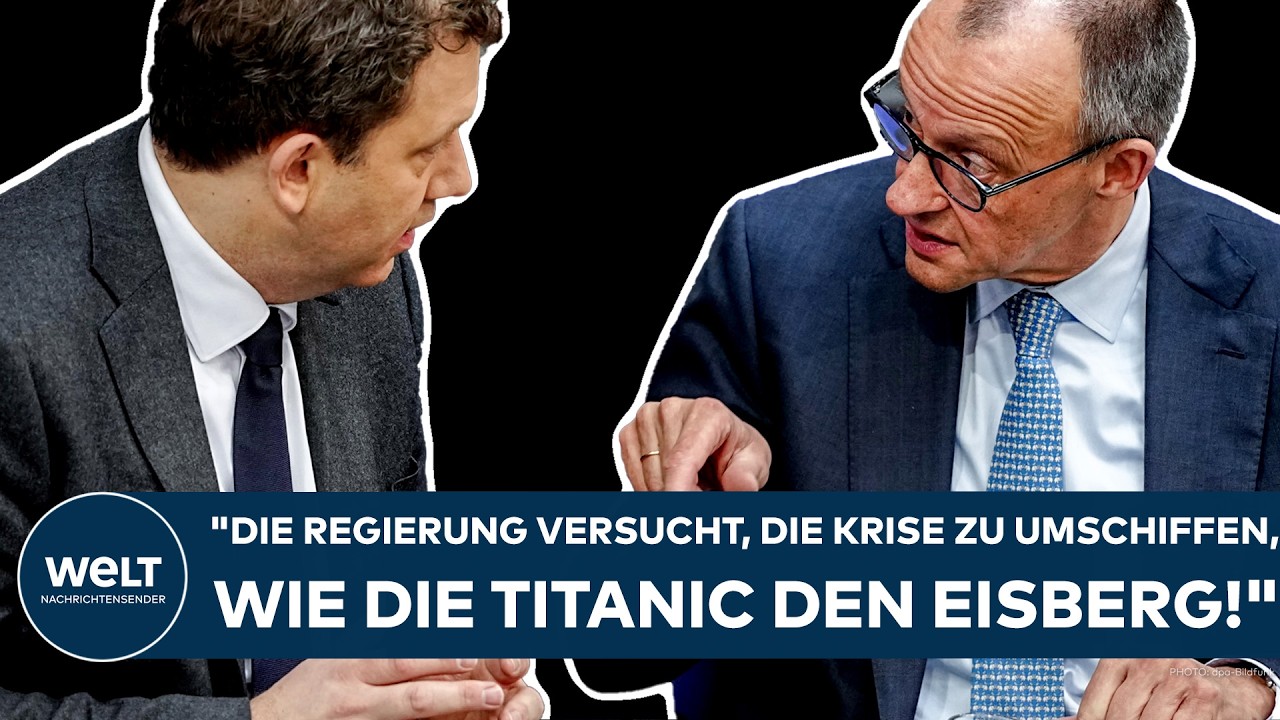 DEUTSCHLAND: "Die Regierung versucht, die Krise zu umschiffen, wie die Titanic den Eisberg!"