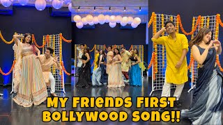 My Friends choreographed Upcoming Bollywood Song | Vlog 314 | @Vicky and Aakanksha