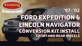 How To Fix The Rear And Front Suspension On A Lincoln Navigator Or Ford Expedition (1997-2002)