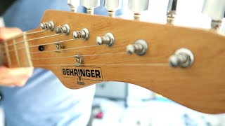 Video thumbnail for Great Beginner Guitar! - Behringer Stratocaster Quick Demo by J Batista