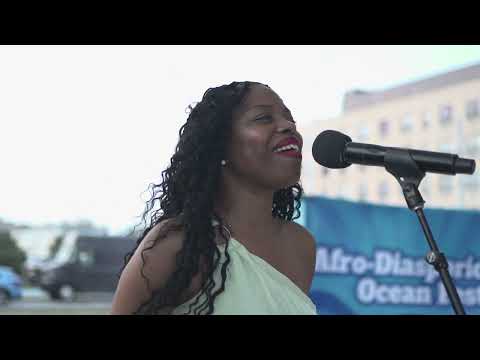 Mai-Elka Prado Gil at the 2025 Afro-Diasporic Ocean Festival