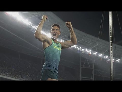 Brazil scales the heights of happiness winning Olympic gold in the pole vault