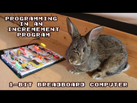 1-Bit Breadboard Computer P.07 – Programming in an Increment Program