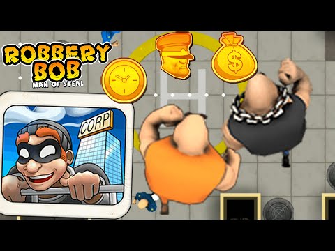 Robbery Bob Gameplay  Use TWO BIFFs Suit in High Rise Chapter 6