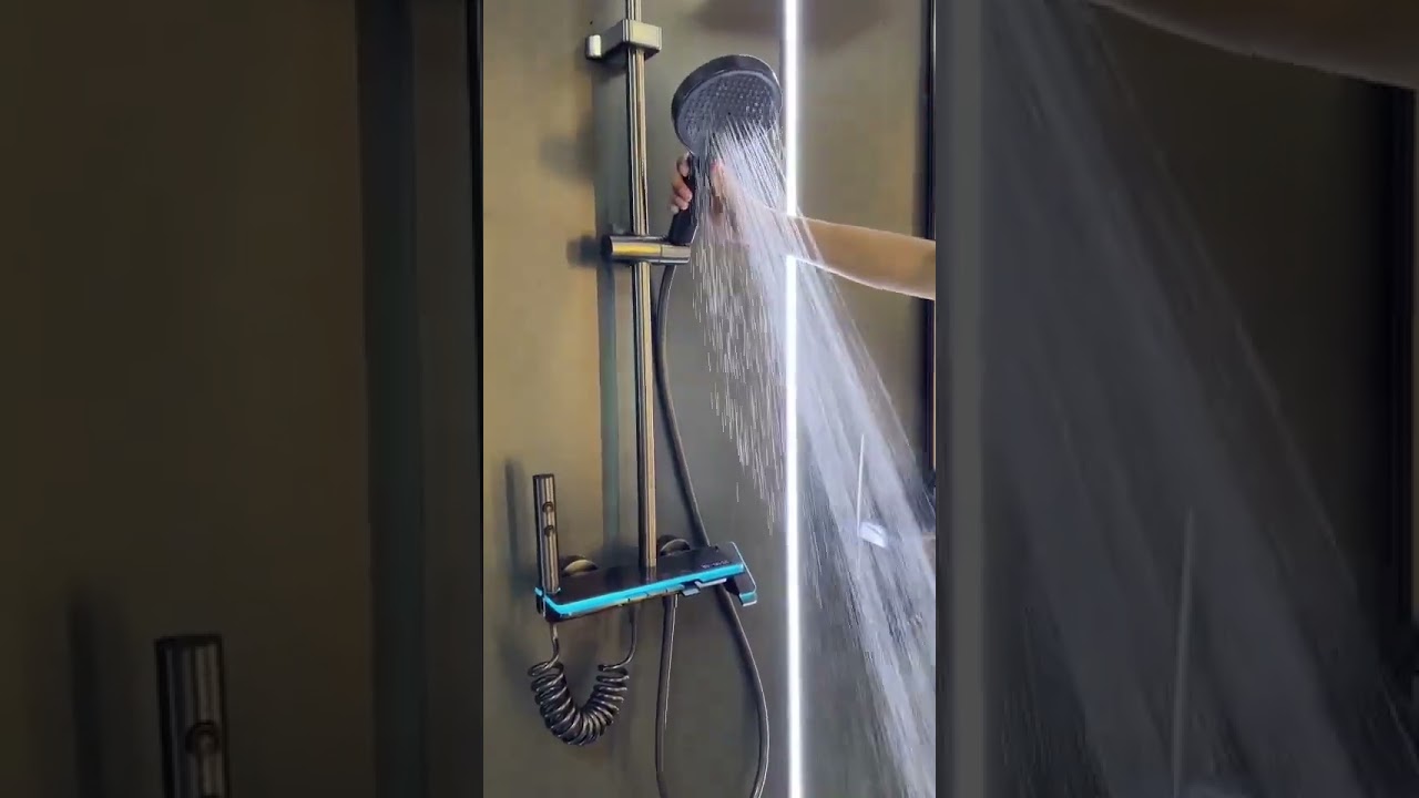How JIUCHUANG's LED Ambient Light Showerhead Enhances Your Bathroom Experience