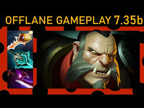 🌟Lycan 25+ Kills! Offlane Gameplay 7.35b - Dota 2 Top MMR