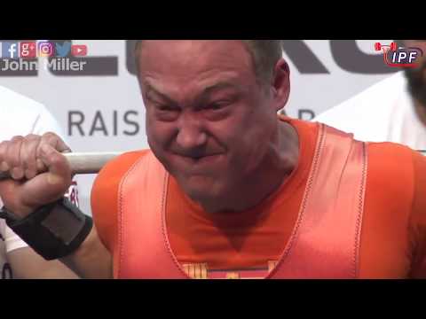 Bob Van Den Boogaard - 12th Place 770kg Total - 93kg Class 2019 IPF Classic Worlds